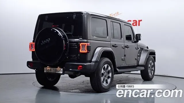 JEEP WRANGLER (JL) 2019 — 41 668 км, серый, Корея — под ключ — фото 2