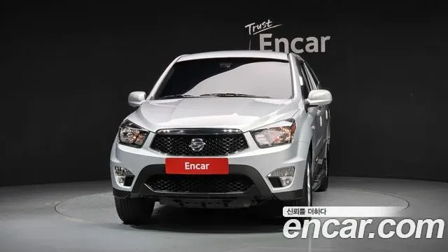 KGM KORANDO SPORTS 2013 — 193 307 км, серебристо-серый, Корея — под ключ — фото 3