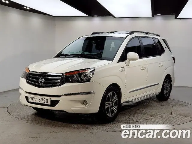 KGM KORANDO TURISMO 2015 — 134 000 км, белый, Корея — под ключ — фото 12