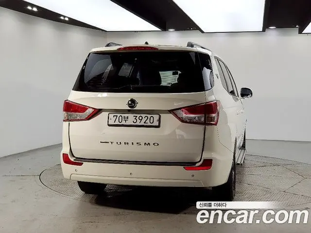 KGM KORANDO TURISMO 2015 — 134 000 км, белый, Корея — под ключ — фото 3