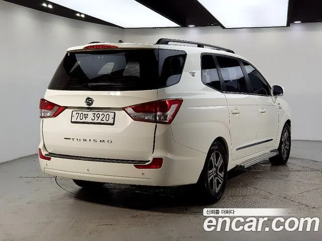 KGM KORANDO TURISMO 2015 — 134 000 км, белый, Корея — под ключ — фото 4