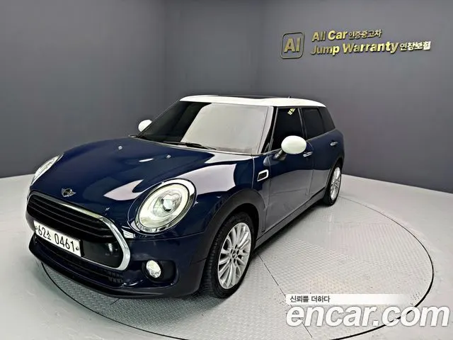 MINI COOPER D CLUBMAN 2016 — 168 319 км, синий, Корея — под ключ — фото 2