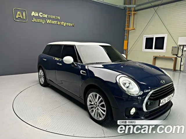 MINI COOPER D CLUBMAN 2016 — 168 319 км, синий, Корея — под ключ — фото 3