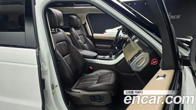 LAND ROVER RANGE ROVER SPORT 2019 — 76 148 км, белый, Корея — под ключ — фото 10