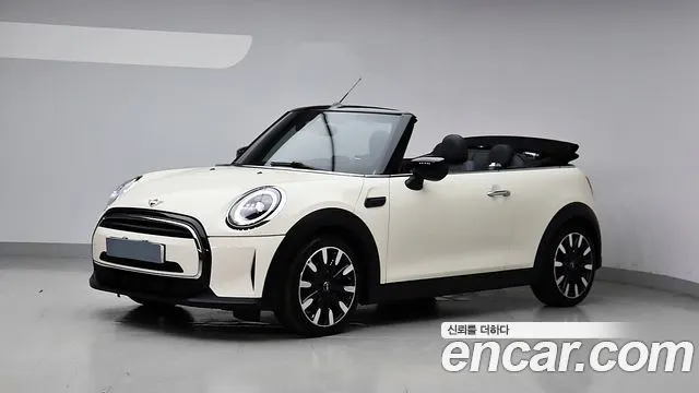 MINI COOPER CONVERTIBLE 2022 — 81 662 км, белый-перламутр, Корея — под ключ — фото 12