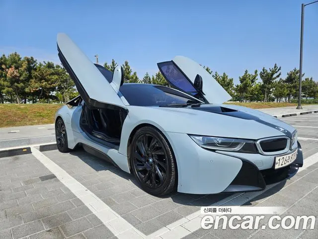 BMW I8 2016 — 118 000 км, серебристый, Корея — под ключ — фото 1