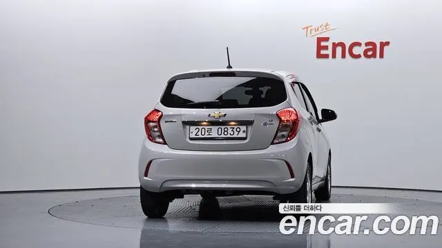 CHEVROLET SPARK 2016 — 118 329 км, белый-перламутр, Корея — под ключ — фото 4