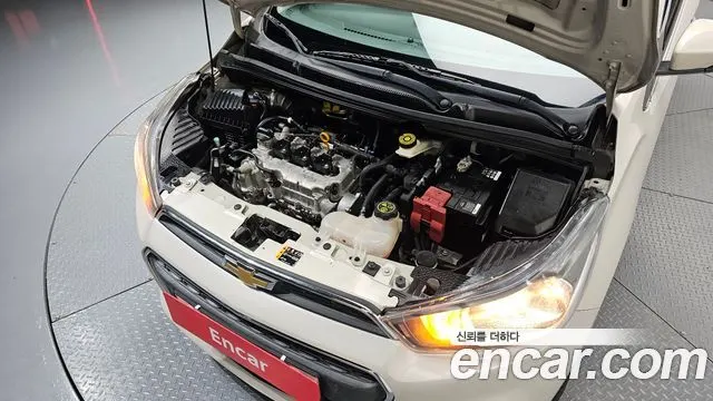 CHEVROLET SPARK 2016 — 118 329 км, белый-перламутр, Корея — под ключ — фото 6