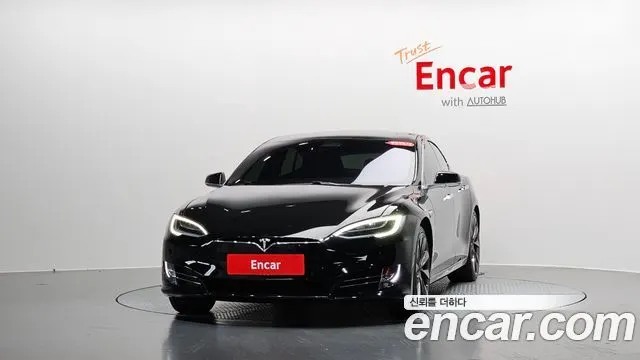 TESLA MODEL S 2019 — 120 812 км, чёрный, Корея — под ключ — фото 3