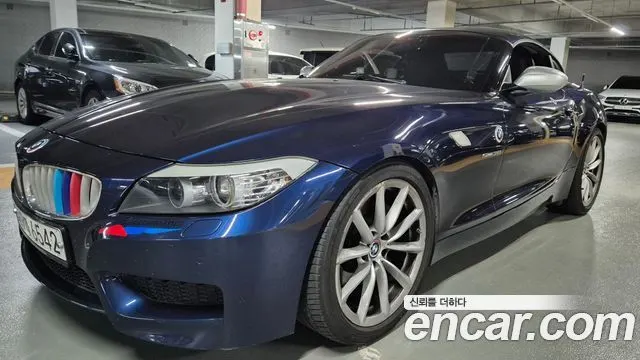 BMW Z4 2010 — 180 000 км, синий, Корея — под ключ — фото 3
