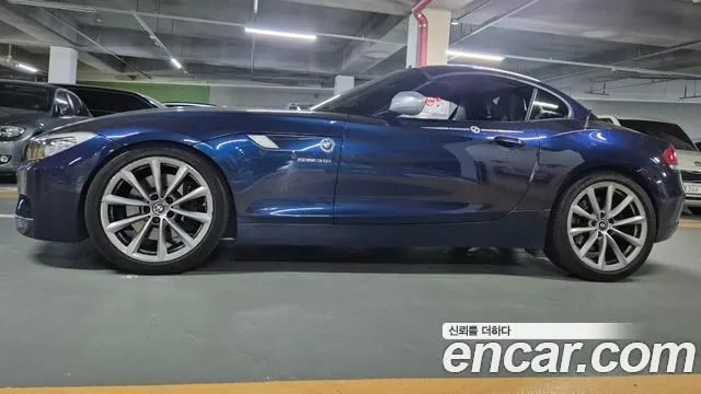 BMW Z4 2010 — 180 000 км, синий, Корея — под ключ — фото 4