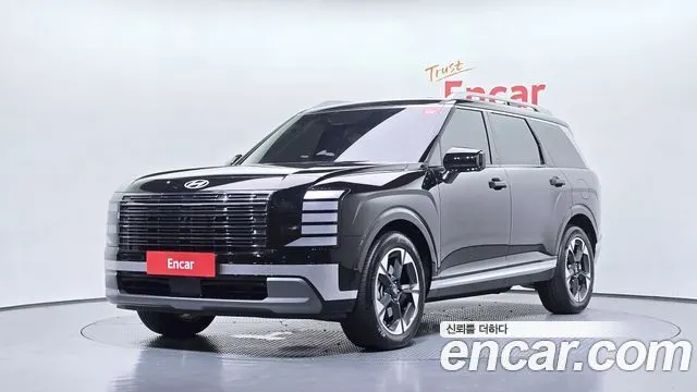 HYUNDAI PALISADE 2026 — 10 379 км, чёрный, Корея — под ключ — фото 1