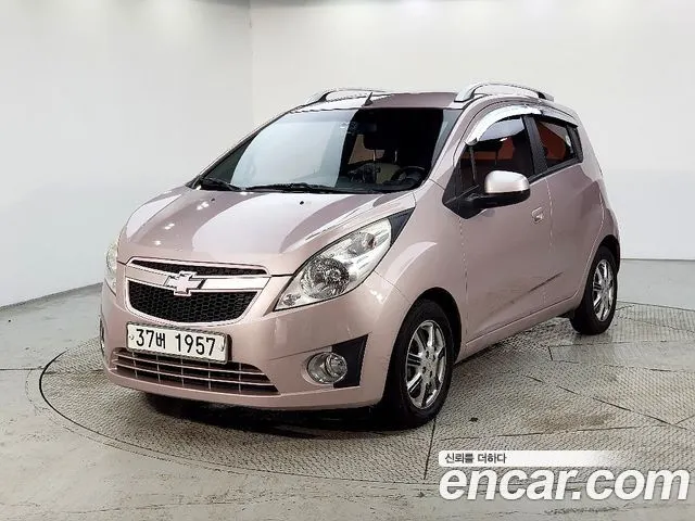 CHEVROLET SPARK 2012 — 114 000 км, розовый, Корея — под ключ — фото 2