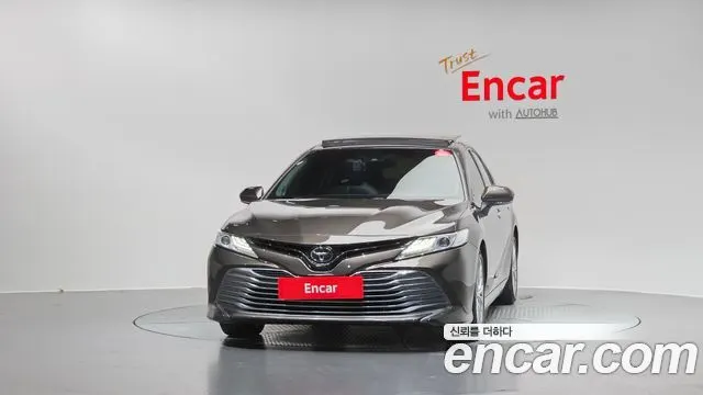 TOYOTA CAMRY 2019 — 86 055 км, коричневый, Корея — под ключ — фото 3