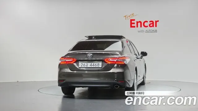 TOYOTA CAMRY 2019 — 86 055 км, коричневый, Корея — под ключ — фото 4