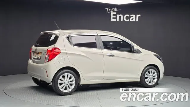 CHEVROLET SPARK 2016 — 91 566 км, белый-перламутр, Корея — под ключ — фото 2