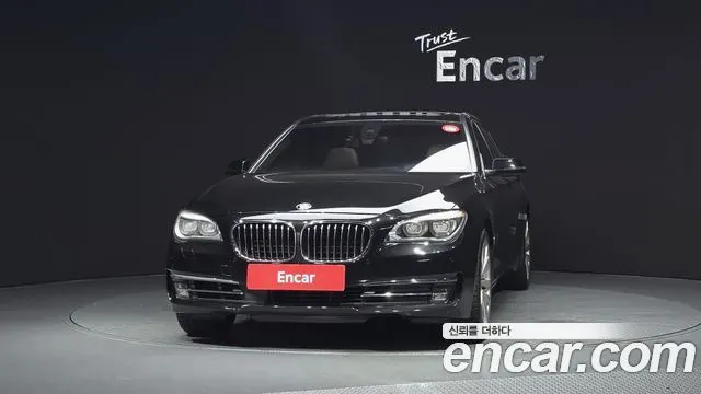 BMW 7 SERIES 2015 — 145 511 км, чёрный, Корея — под ключ — фото 3