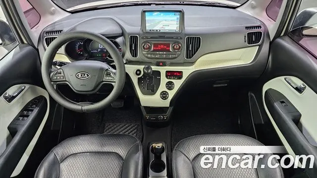 KIA RAY 2012 — 140 493 км, белый-перламутр, Корея — под ключ — фото 7