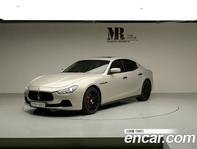 MASERATI GHIBLI 2016 — 75 834 км, серебристо-серый, Корея — под ключ — фото 12