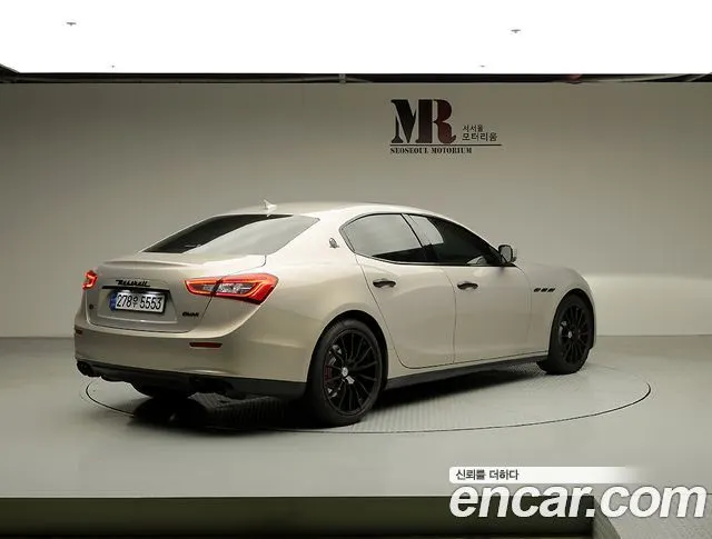 MASERATI GHIBLI 2016 — 75 834 км, серебристо-серый, Корея — под ключ — фото 3