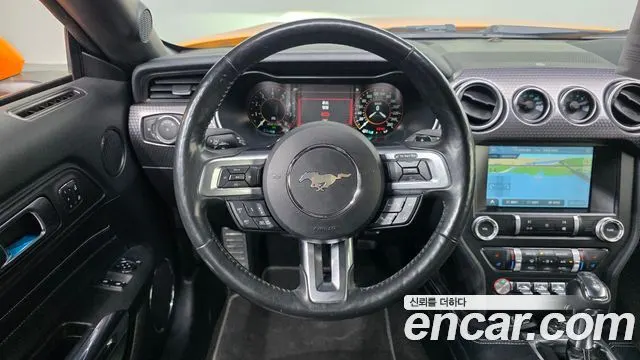 FORD MUSTANG 2019 — 79 721 км, оранжевый, Корея — под ключ — фото 12