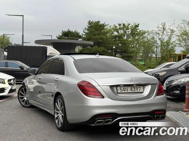 MERCEDES-BENZ S-CLASS W222 2017 — 191 000 км, серебристый, Корея — под ключ — фото 2
