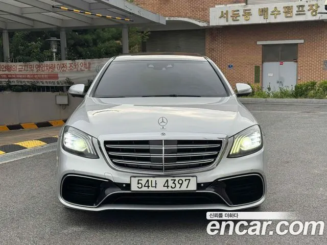 MERCEDES-BENZ S-CLASS W222 2017 — 191 000 км, серебристый, Корея — под ключ — фото 3