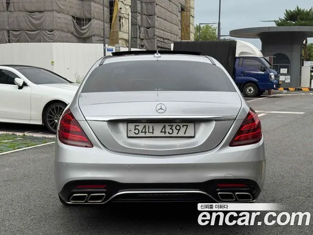 MERCEDES-BENZ S-CLASS W222 2017 — 191 000 км, серебристый, Корея — под ключ — фото 4