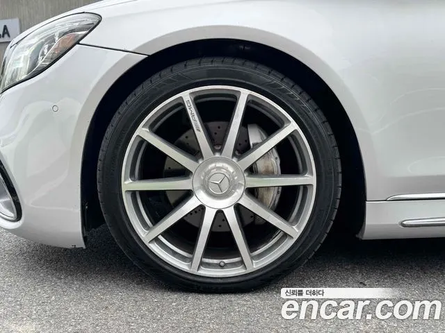 MERCEDES-BENZ S-CLASS W222 2017 — 191 000 км, серебристый, Корея — под ключ — фото 6