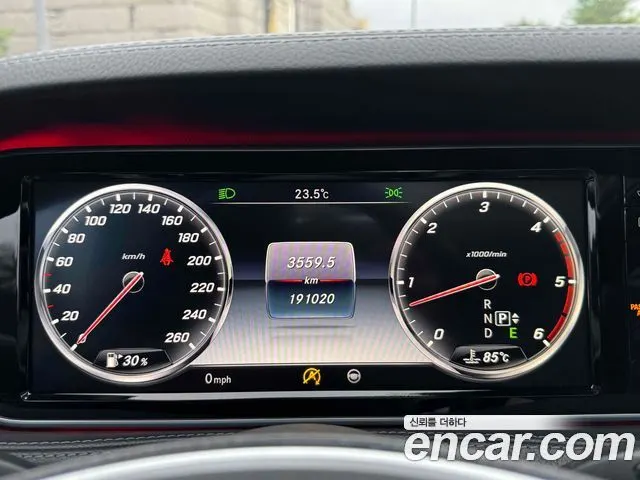 MERCEDES-BENZ S-CLASS W222 2017 — 191 000 км, серебристый, Корея — под ключ — фото 7