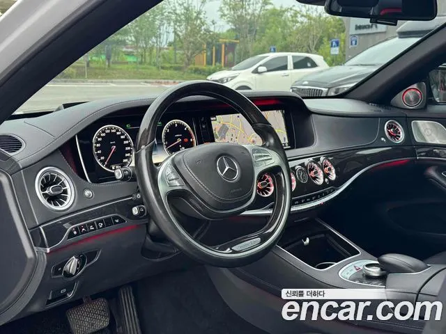 MERCEDES-BENZ S-CLASS W222 2017 — 191 000 км, серебристый, Корея — под ключ — фото 9
