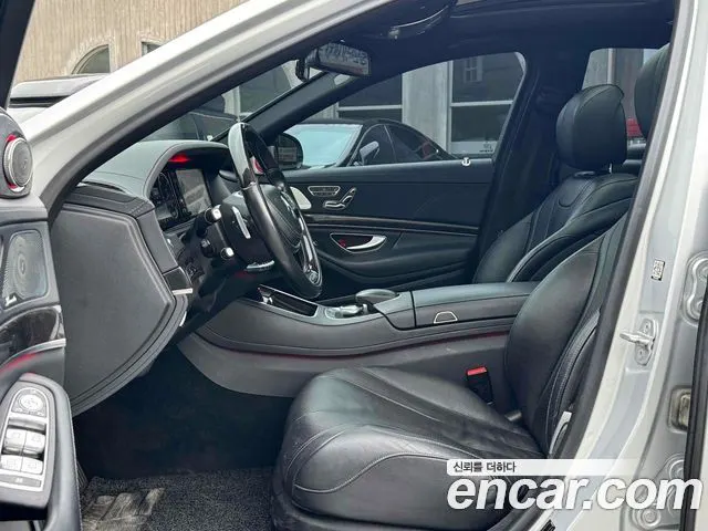 MERCEDES-BENZ S-CLASS W222 2017 — 191 000 км, серебристый, Корея — под ключ — фото 10