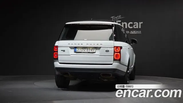 LAND ROVER RANGE ROVER (4 ПОК.) 2021 — 51 380 км, белый, Корея — под ключ — фото 4