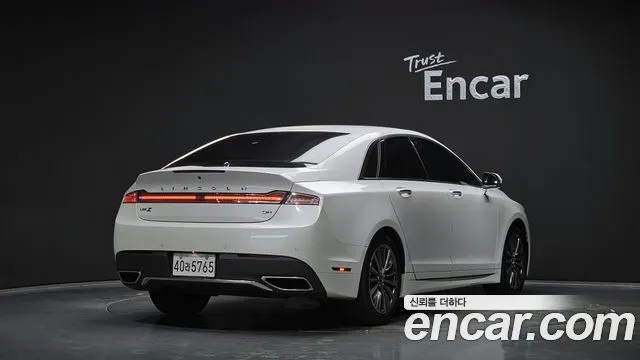 LINCOLN MKZ 2019 — 51 316 км, белый, Корея — под ключ — фото 2