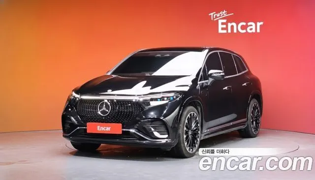 MERCEDES-BENZ EQS SUV X296 2023 — 77 791 км, чёрный, Корея — под ключ — фото 2