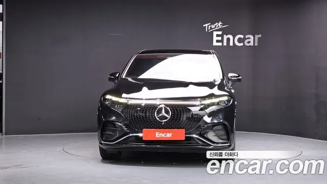 MERCEDES-BENZ EQS SUV X296 2023 — 77 791 км, чёрный, Корея — под ключ — фото 3