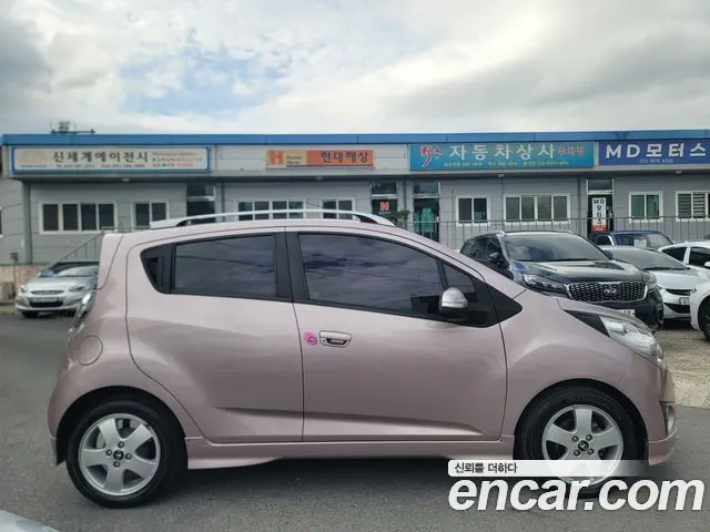 CHEVROLET MATIZ CREATIVE 2011 — 67 705 км, розовый, Корея — под ключ — фото 4