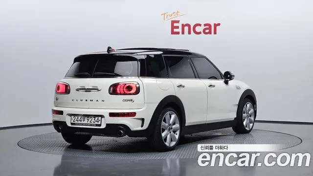 MINI COOPER S CLUBMAN 2018 — 58 696 км, белый-перламутр, Корея — под ключ — фото 2
