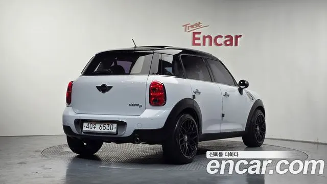 MINI COOPER D COUNTRYMAN 2012 — 186 423 км, белый, Корея — под ключ — фото 2