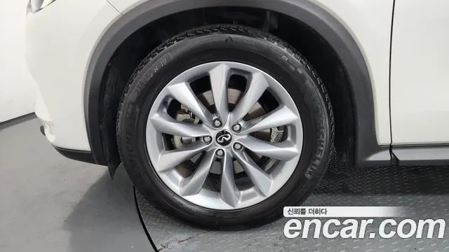 INFINITI QX50 2019 — 38 387 км, белый-перламутр, Корея — под ключ — фото 5