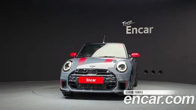 MINI COOPER S CONVERTIBLE 2025 — 8 758 км, светло-серебристый, Корея — под ключ — фото 3