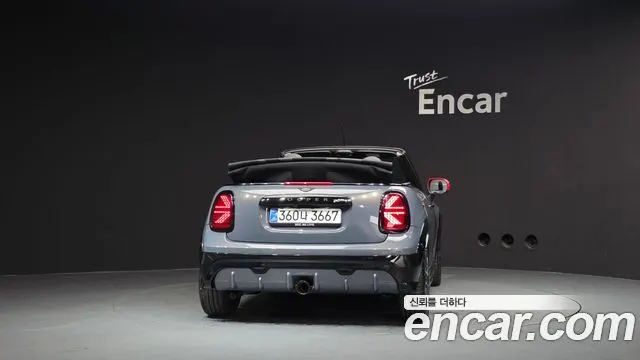 MINI COOPER S CONVERTIBLE 2025 — 8 758 км, светло-серебристый, Корея — под ключ — фото 4