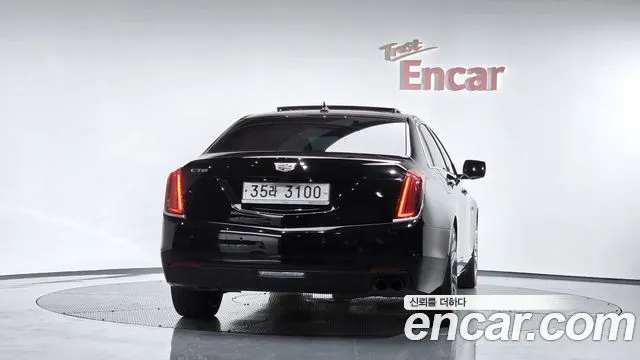 CADILLAC CT6 2018 — 206 971 км, чёрный, Корея — под ключ — фото 4