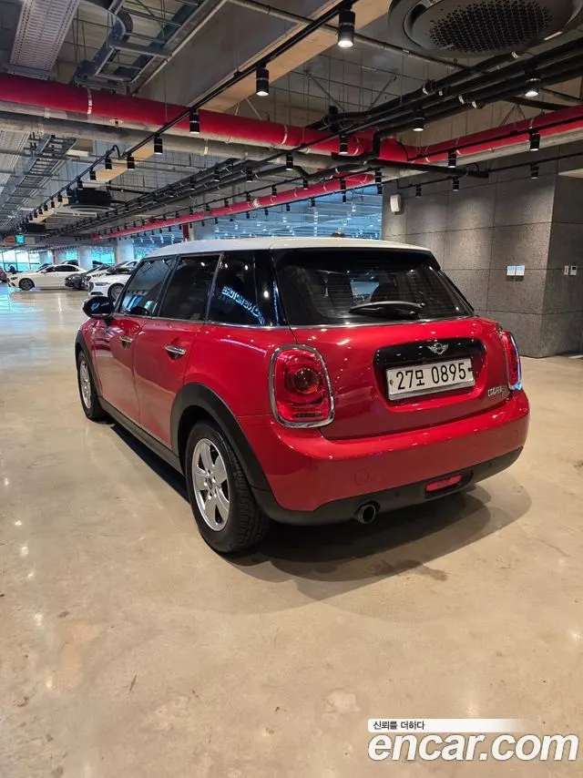 MINI COOPER D 2016 — 150 000 км, красный, Корея — под ключ — фото 5