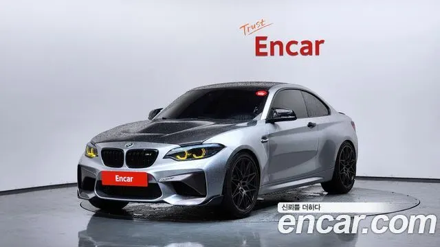 BMW M2 2017 — 258 376 км, серебристо-серый, Корея — под ключ — фото 1