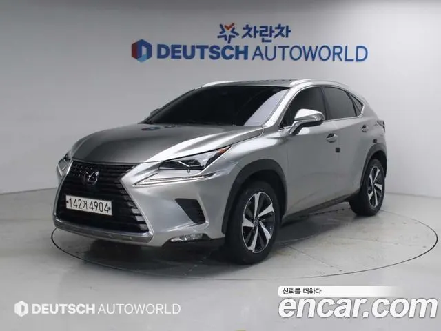 LEXUS NX300H 2021 — 80 493 км, серебристый, Корея — под ключ — фото 1