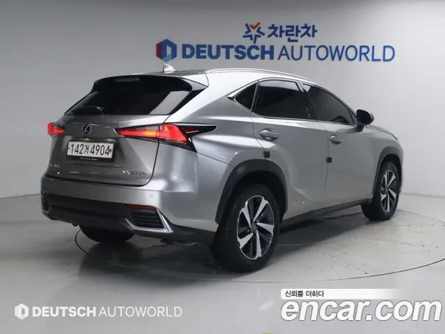 LEXUS NX300H 2021 — 80 493 км, серебристый, Корея — под ключ — фото 2