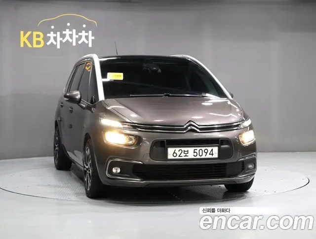CITROEN GRAND C4 PICASSO 2018 — 162 515 км, серый, Корея — под ключ — фото 2