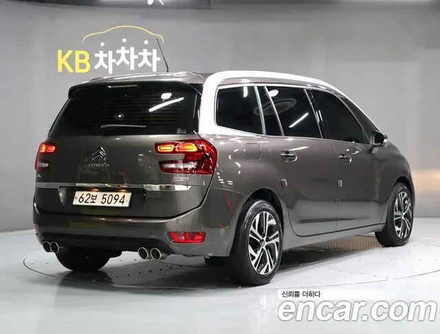 CITROEN GRAND C4 PICASSO 2018 — 162 515 км, серый, Корея — под ключ — фото 3
