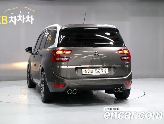CITROEN GRAND C4 PICASSO 2018 — 162 515 км, серый, Корея — под ключ — фото 4